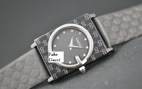 how can i tell if my gucci watch is fake|gucci knockoff watches.